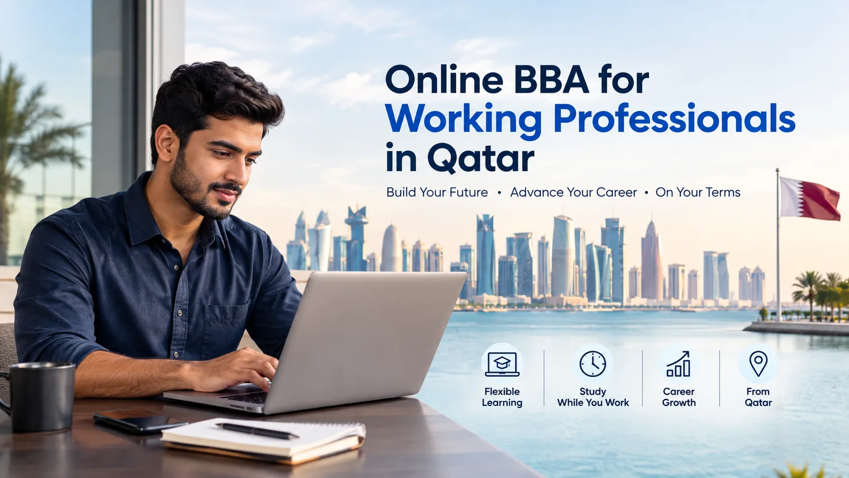 online BBA for working professionals Qatar